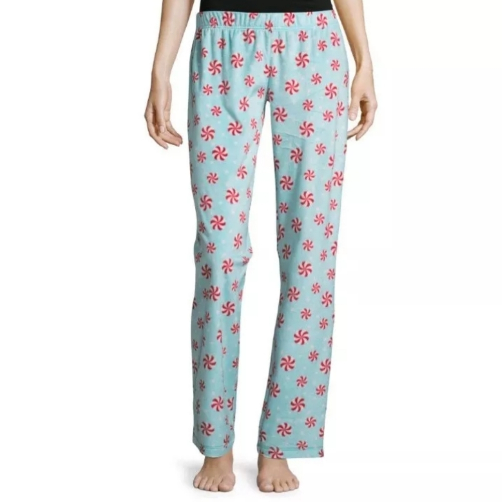 New Flirtitude Fleece Pattern Pajama Pants